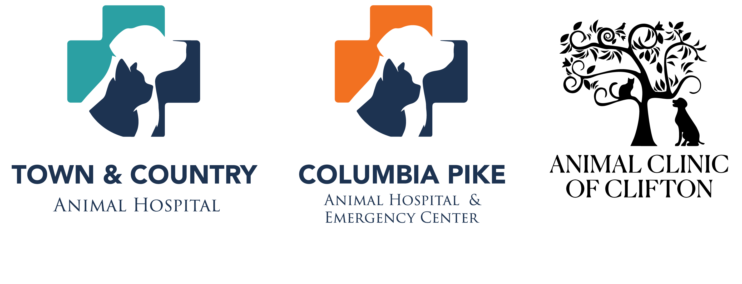 Town and Country, Columbia Pike, and Animal Clinic of Clifton